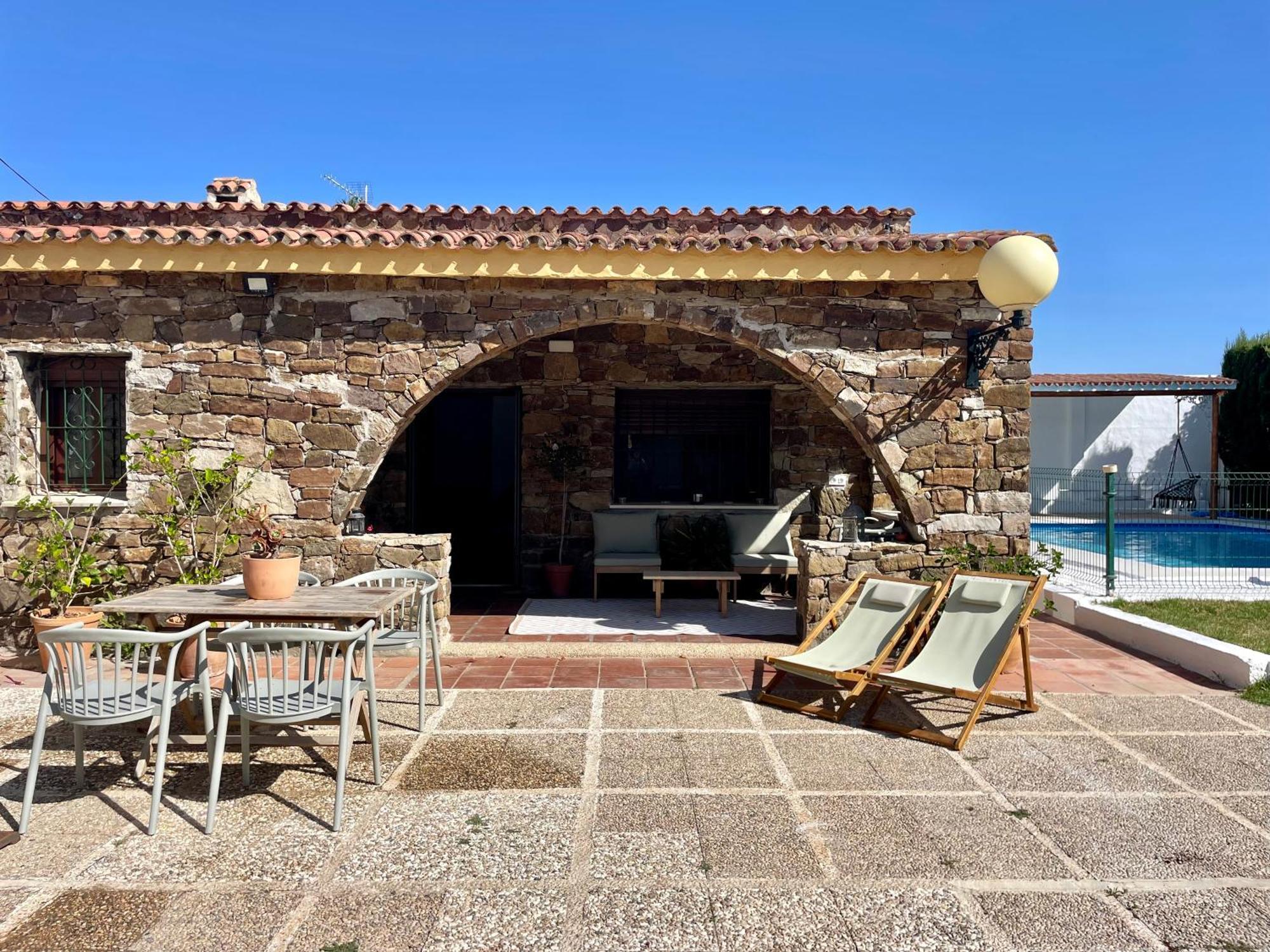 Chalet Con Piscina Privada En Bolonia Tarifa Extérieur photo